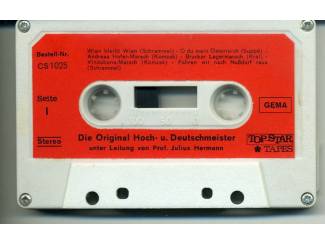 Cassettebandjes Die Original Koch - und Deutschmeister Prof. Julius Hermann ZGAN
