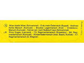 Cassettebandjes Die Original Koch - und Deutschmeister Prof. Julius Hermann ZGAN
