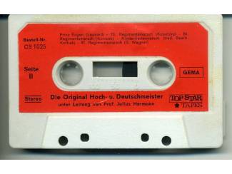 Cassettebandjes Die Original Koch - und Deutschmeister Prof. Julius Hermann ZGAN