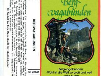 Cassettebandjes Bergvagabunden Diverse artiesten 12 nrs cassette ZGAN
