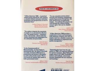 School- en Studieboeken A new American TQM - Four practical revolutions in mgt.
