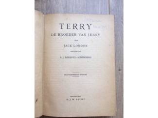 Antiquarische boeken Terry de broeder van Jerry - Jack London