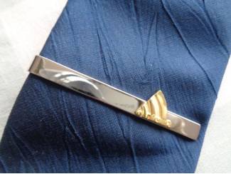 Overige Accessoires dasspeld ANTENNA + daspin zilverkleurig IN DOOSJE