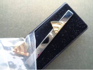 Overige Accessoires dasspeld ANTENNA + daspin zilverkleurig IN DOOSJE