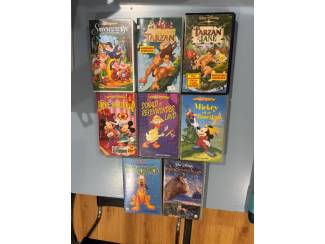 VHS Disney VHS videoband classic en mini classics videobanden.