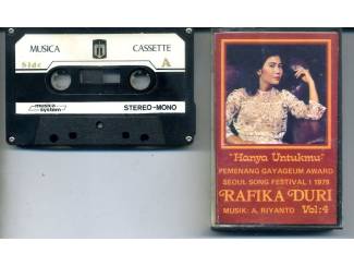 Cassettebandjes Rafika Duri Vol. 4 Hanya Untukmu cassette 12 nrs cassette