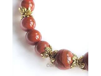Armbanden Armband van rode jaspis