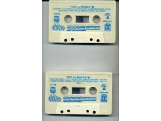 Cassettebandjes Vive La France - Onvergetelijke Chansons Vol. 1 & 2 28 nrs ZGAN