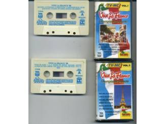 Vive La France - Onvergetelijke Chansons Vol. 1 & 2 28 nrs ZGAN