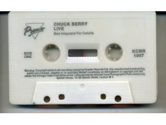 Cassettebandjes Chuck Berry &ndash; Live 7 nrs cassette ZGAN