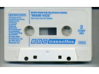 Cassettebandjes Miami Vice Music From The Television Series 11 nrs cassette 1985