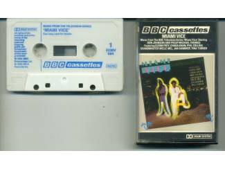 Cassettebandjes Miami Vice Music From The Television Series 11 nrs cassette 1985