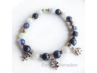 Armbanden Armbandenset van verschillende natuurstenen