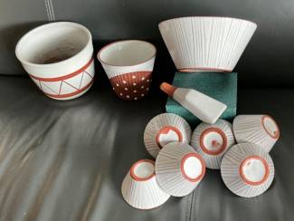 Kamerplanten en Bloempotten Vintage keramiek bloempotten
