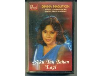 Cassettebandjes Diana Nasution Aku Tak Tahan Lagi 10 nrs cassette 1976 ZGAN