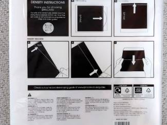 Grammofoon / Vinyl 100 Spincare LP buitenhoezen glashelder 100 micron LDPE NIEUW