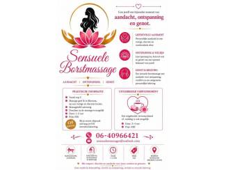 Contacten Uitgebreide sensuele borstmassage (vanaf cup C)