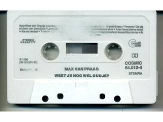Cassettebandjes Max van Praag Weet je nog wel oudje? 20 nrs cassette 1988 ZGAN