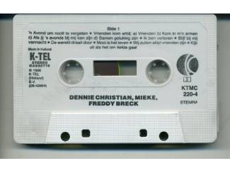 Cassettebandjes Dennie Christian Mieke Freddy Breck cassette 1986 ZGAN