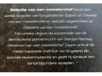 Kookboeken Selectie van een meesterchef: Gordon Ramsay