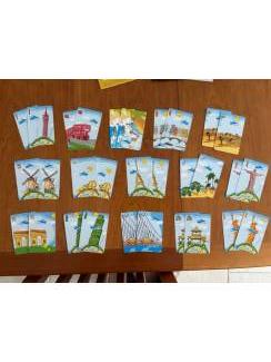 Speelgoed | Educatief en Creatief KLM memory game geheugenspel geopend memo landen steden