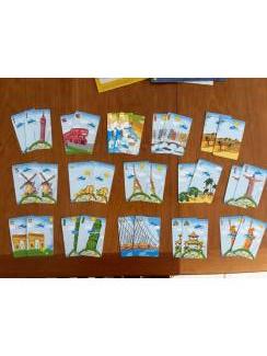Speelgoed | Educatief en Creatief KLM memory game geheugenspel geopend memo landen steden