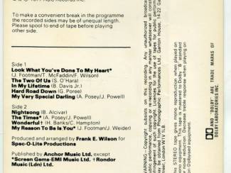 Cassettebandjes Marilyn McCoo & Billy Davis Jr. &ndash; The Two Of Us 9 nrs ZGAN