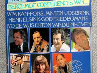 Grammofoon / Vinyl Luister naar Beroemde Conferences Van 9 nrs 2LPs 1979 ZGAN