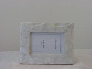 Woonaccessoires | Lijsten Nieuwe handgemaakte Capiz fotolijst parelmoer 17x22 cm