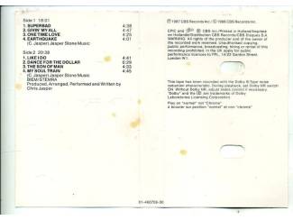 Cassettebandjes Chris Jasper &ndash; Superbad 8 nrs cassette 1987 ZGAN