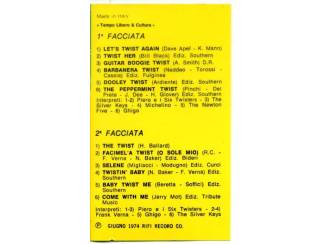 Cassettebandjes A Tempo Di Twist diverse artiesten 12 nrs cassette 1974 ZGAN