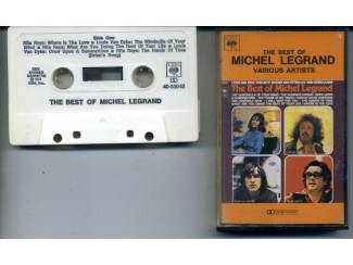 Cassettebandjes The Best Of Michel Legrand Diverse artiesten 10 nrs ZGAN