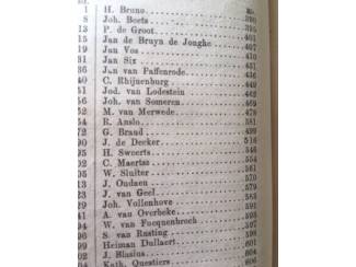 Antiquarische boeken Bloemlezing uit de Ned. dichters der 17de eeuw - v. Vloten
