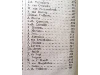 Antiquarische boeken Bloemlezing uit de Ned. dichters der 17de eeuw - v. Vloten