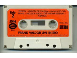 Cassettebandjes Frank Valdor Live in Rio 12 nrs cassette 1972 ZGAN