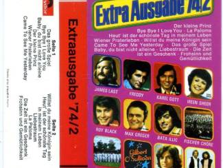 Cassettebandjes Extra ausgabe &lsquo;74/2 12 nrs cassette 1974 ZGAN