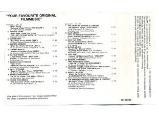 Cassettebandjes Your Favourite Music From Films And Musicals 19 nrs ZGAN