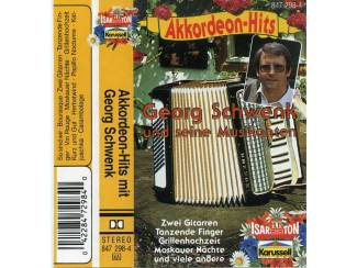 Cassettebandjes Georg Schwenk Akkordeon-hits mit 12 nrs cassette 1985 ZGAN