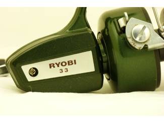 Hengelsport Prachtige Vintage Ryobi 33 Vismolen - Collector's Item