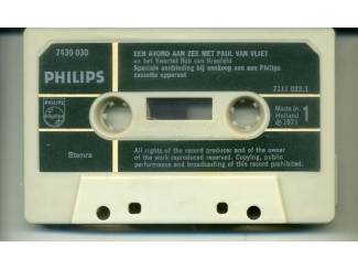 Grammofoon / Vinyl Een Avond Aan Zee Met Paul Van Vliet 16 nrs cassette 1971 ZGAN