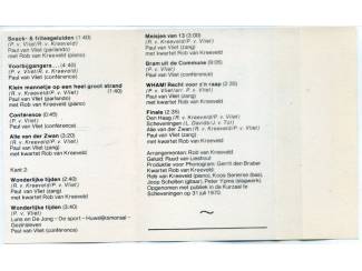 Grammofoon / Vinyl Een Avond Aan Zee Met Paul Van Vliet 16 nrs cassette 1971 ZGAN