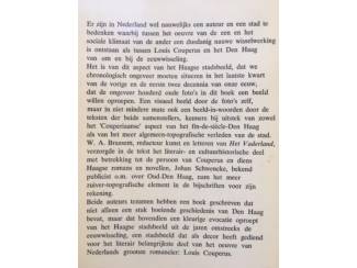 Geschiedenis en Politiek Van Haagse dingen die voorbij zijn - Braasem, Schwencke