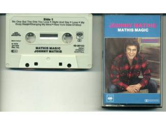 Cassettebandjes Johnny Mathis &ndash; Mathis Magic 10 nrs cassette 1979 ZGAN
