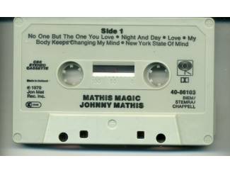 Cassettebandjes Johnny Mathis &ndash; Mathis Magic 10 nrs cassette 1979 ZGAN