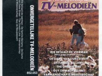 Cassettebandjes Onvergetelijke TV-Melodie&euml;n 6 nrs cassettes 1978 ZGAN