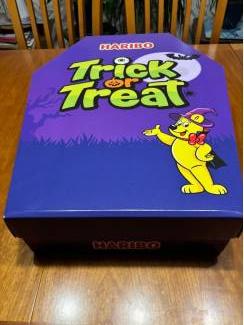 Halloween Haribo Halloween box trick or treat pakket kartonnen kist