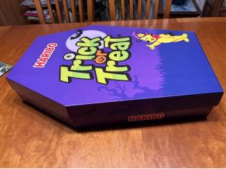 Halloween Haribo Halloween box trick or treat pakket kartonnen kist