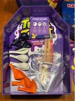 Halloween Haribo Halloween box trick or treat pakket kartonnen kist
