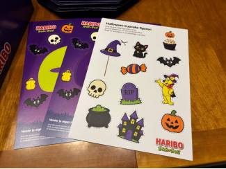 Halloween Haribo Halloween box trick or treat pakket kartonnen kist
