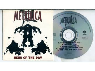 Cd Singles Metallica &ndash; Hero Of The Day LTD 5 nrs CD MAXI SINGLE 1996 ZGAN